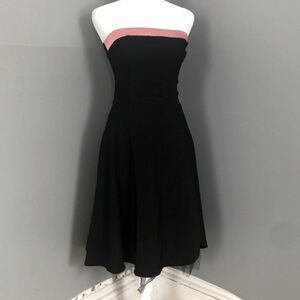 Ruby Rox Junior Strapless Black Dress